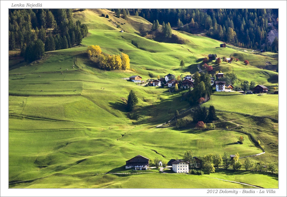 Dolomitské louky a pastviny