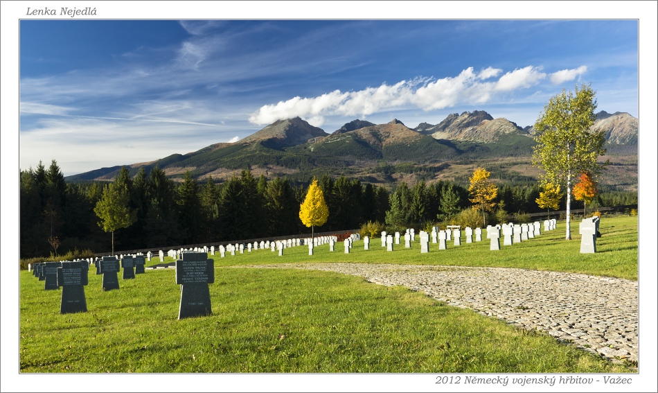 Německý vojenský hřbitov - Važec, Slovensko